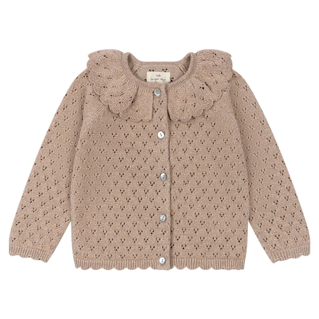 Holiday Knit Cardigan Creme