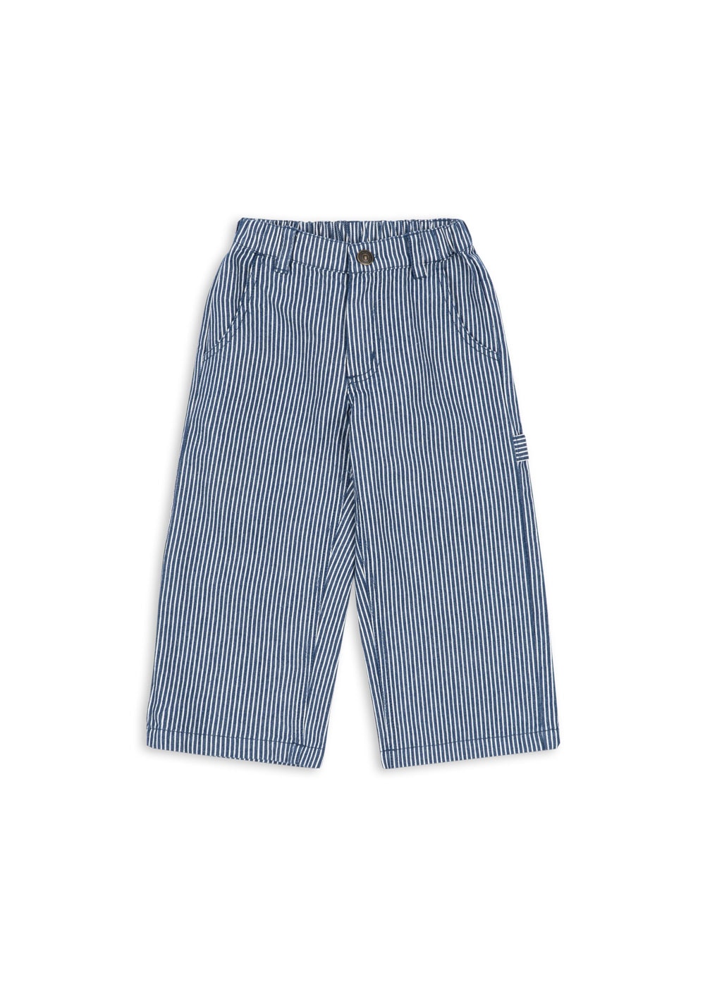 GOTS Luc Byxor Blue Stripe 