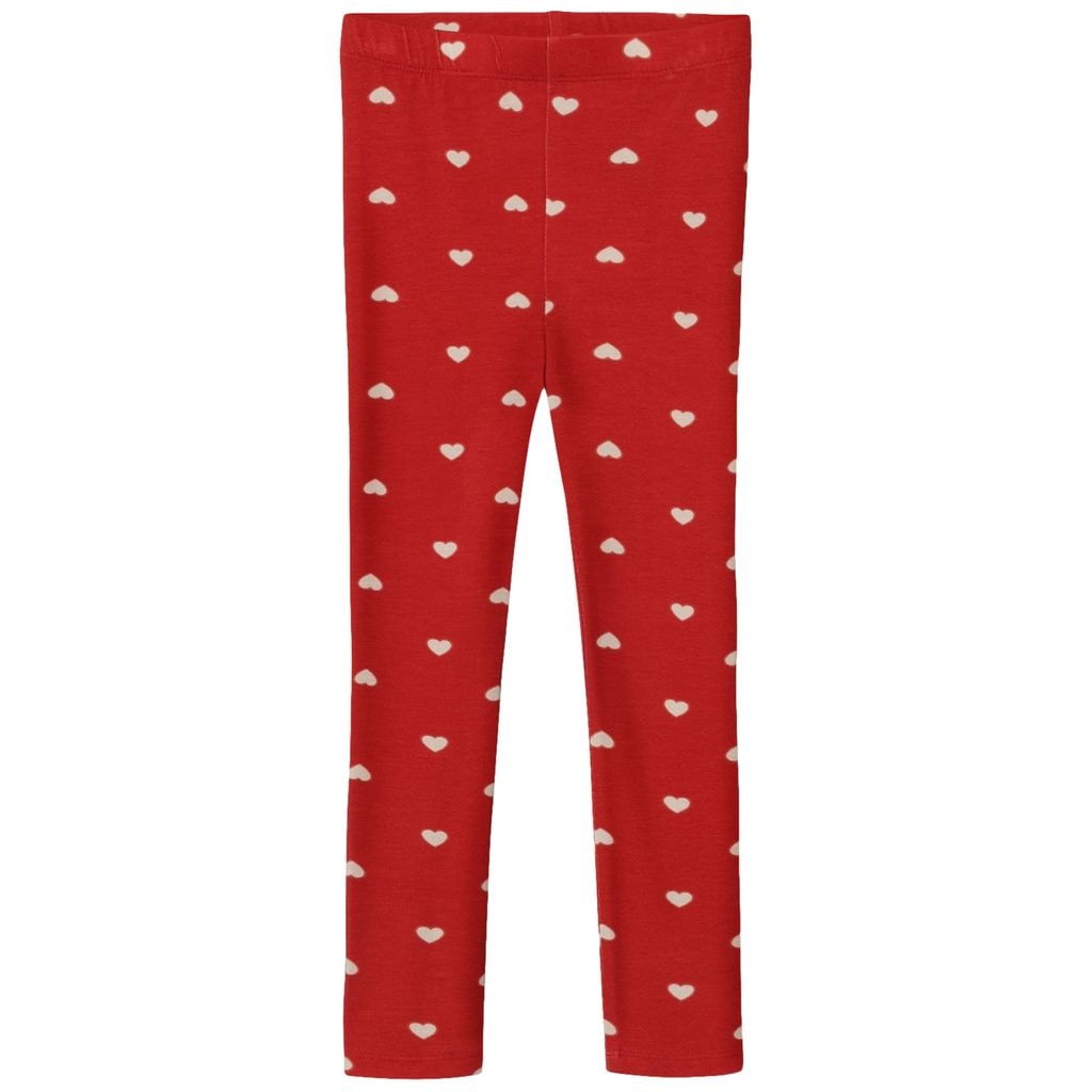Kelly Leggings Pompeian Red Aop