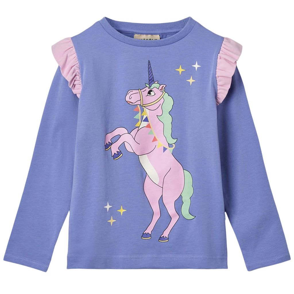 Unicorn Pitkähihainen T-paita Purple Delight