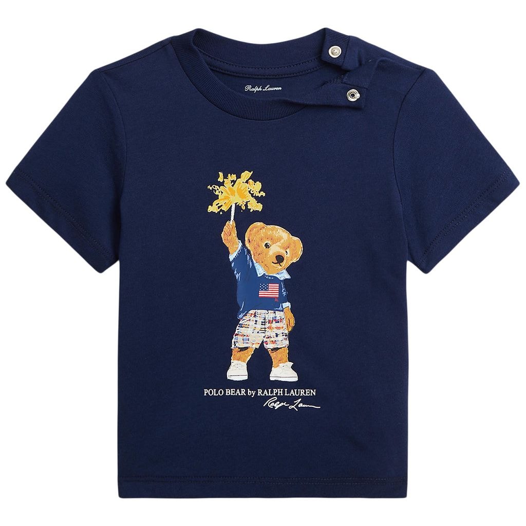 Branded Baby T-Shirt Navy