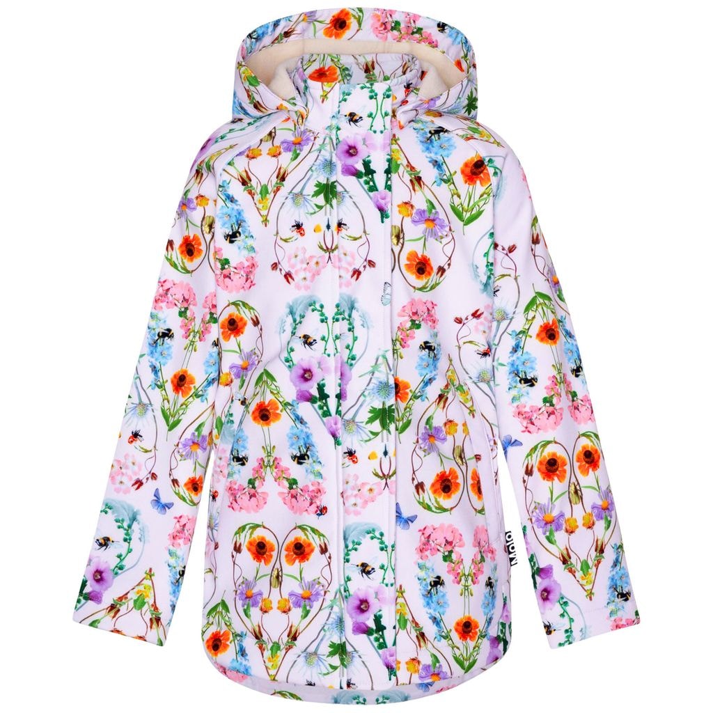 Hillary Softshell-takki Flower Hearts