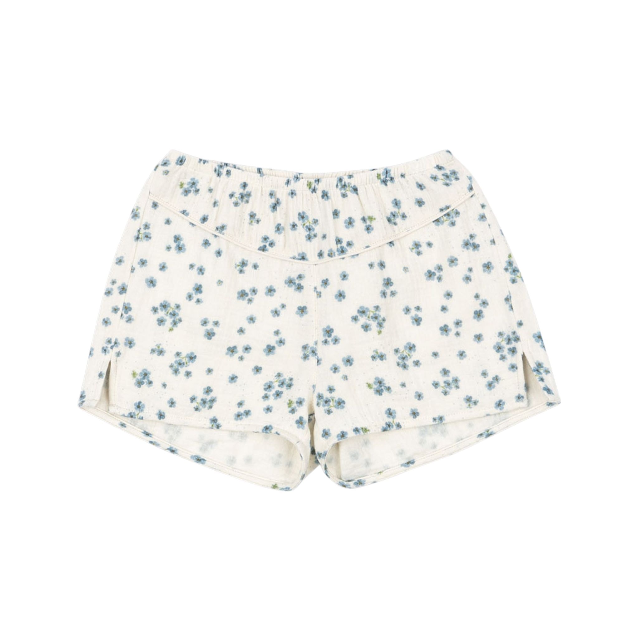 GOTS RHW X KS Mioblu Shorts Forget Me Not