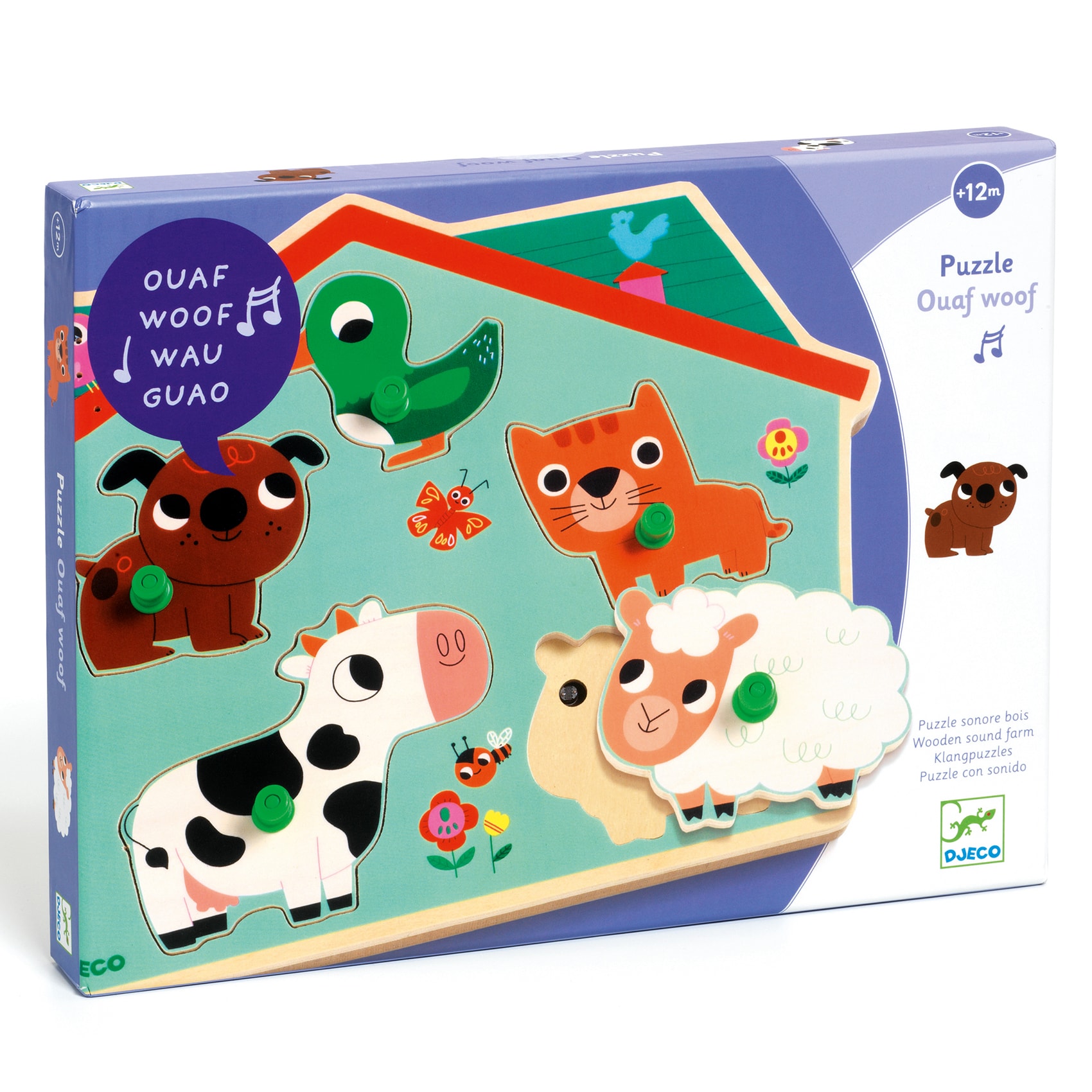 Ouaf Woof Sound Puzzle