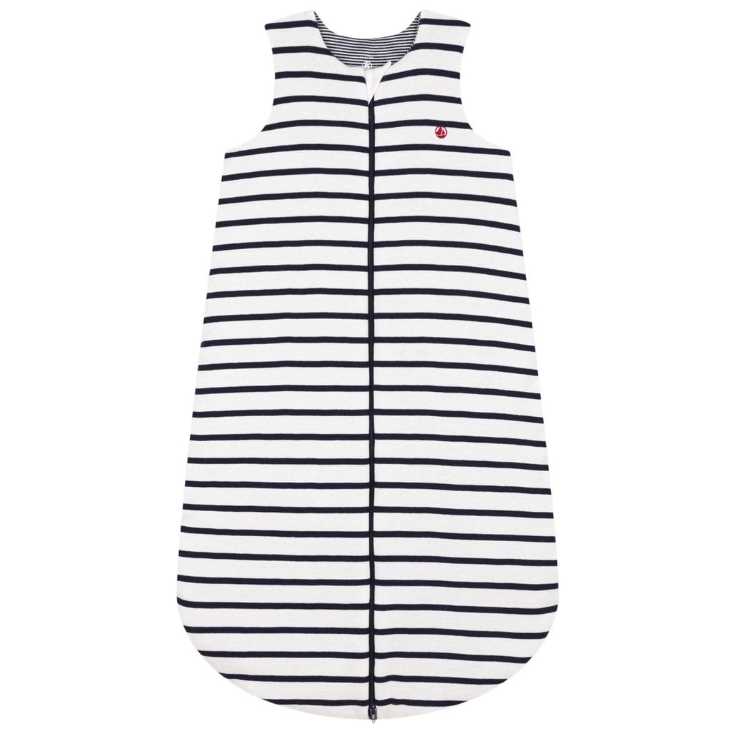 Striped Sleeping Bag Cream