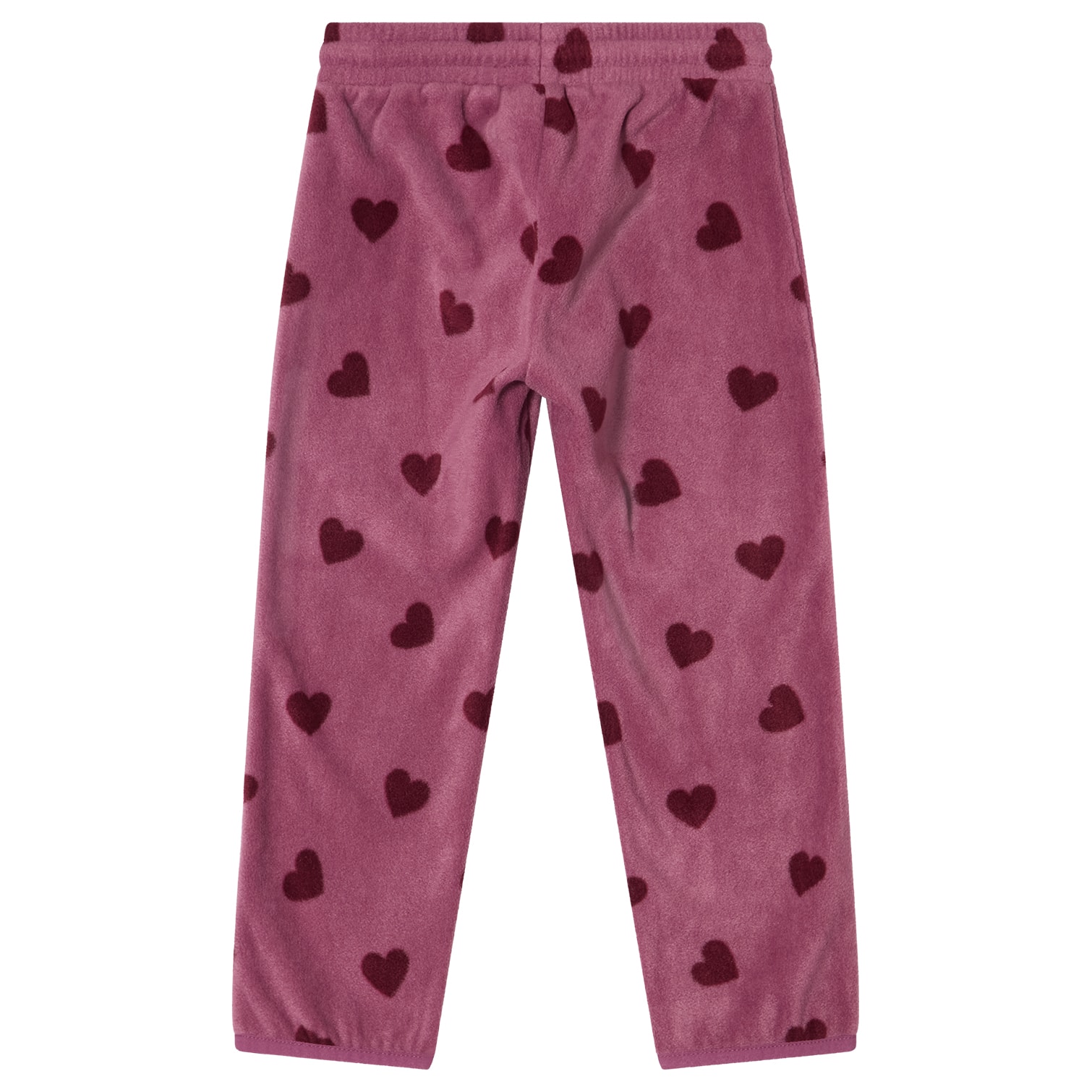 Northpole Fleecebyxor Mauve Hearts