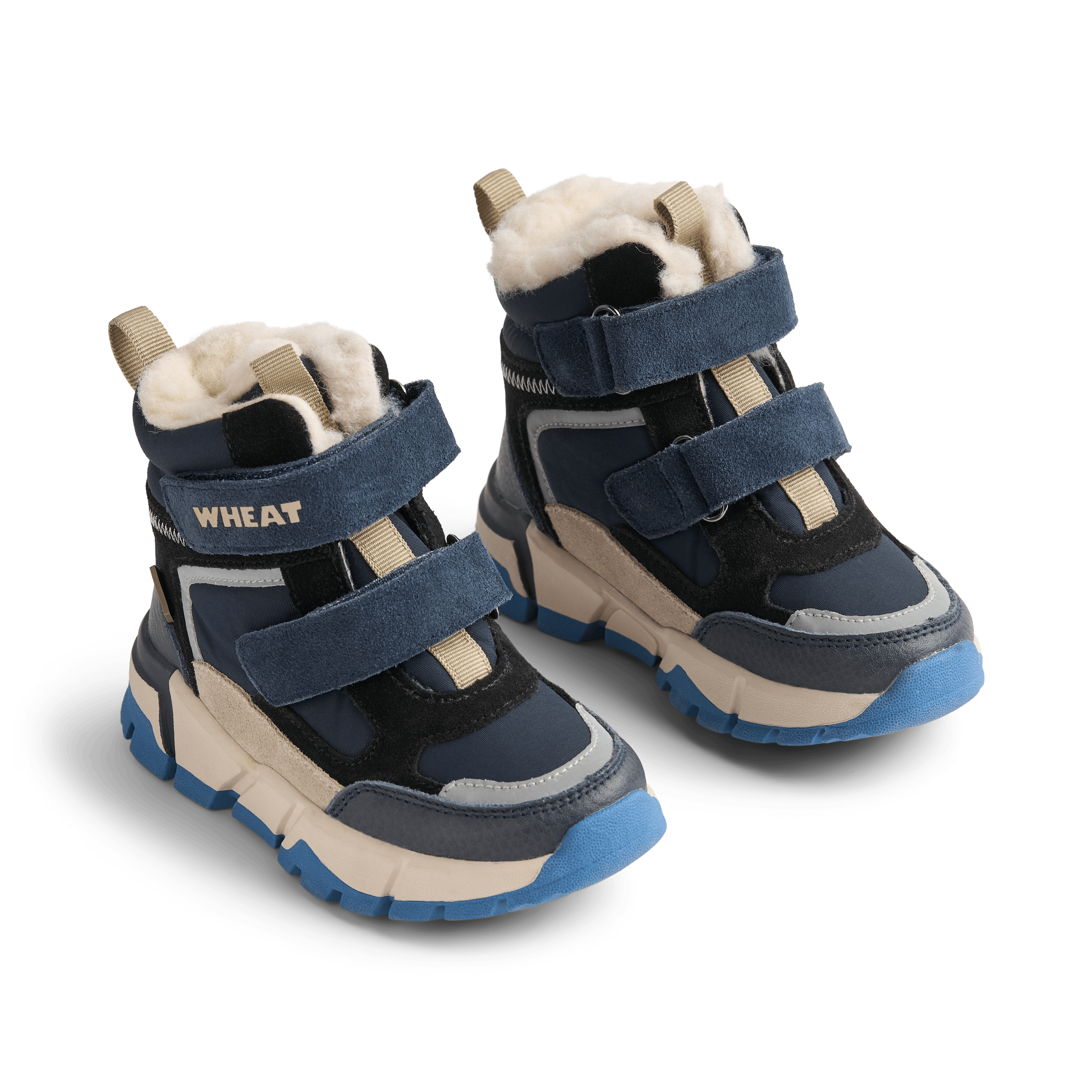 Lucka Tex Booties Blue
