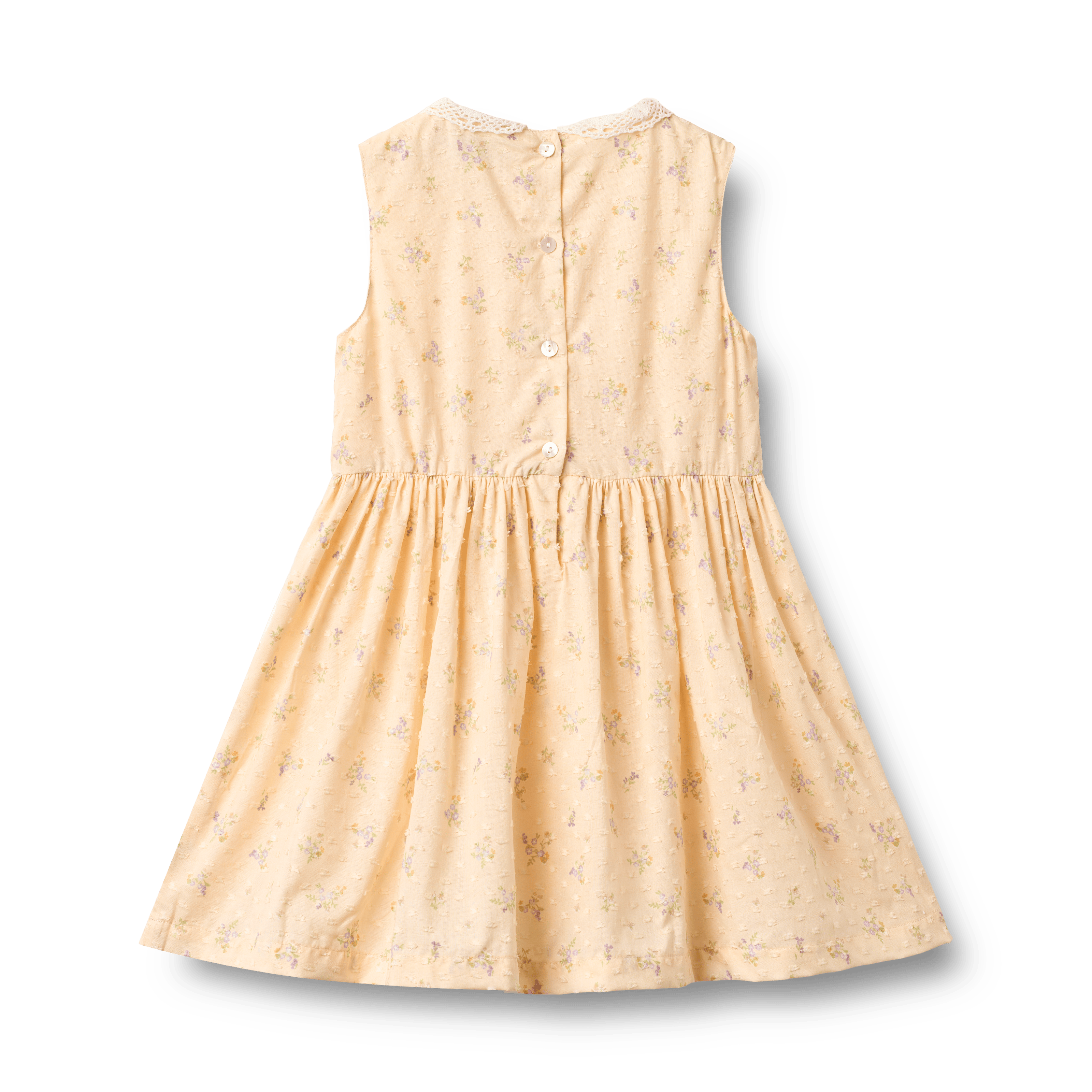 Dress Elma Barely Apricot Flowers