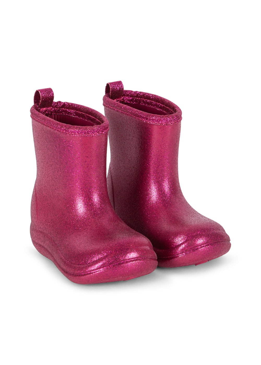 Luc Lightweight Glitter Rain Boot Sangria