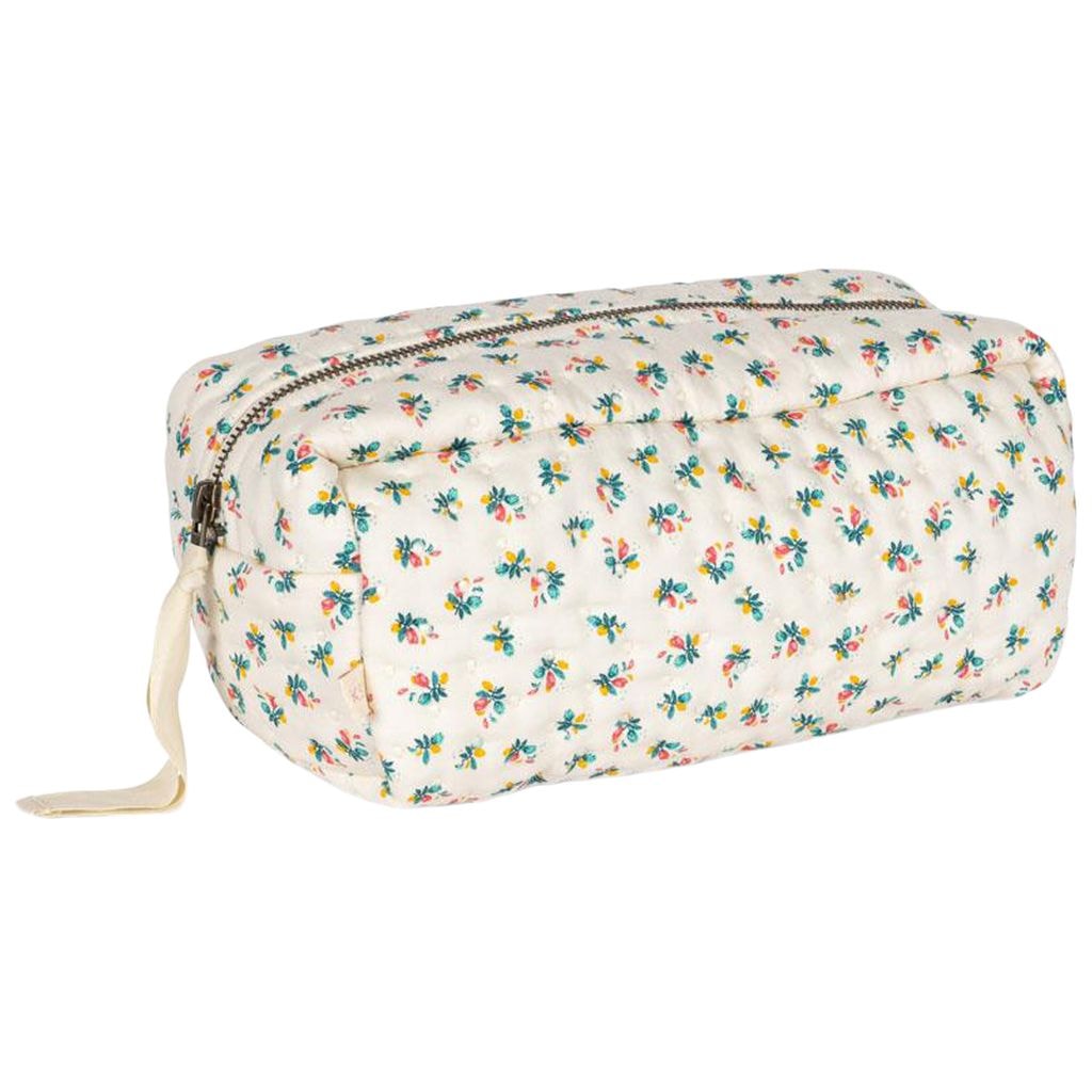Small Quilted Toiletry Bag Fleur Coloré