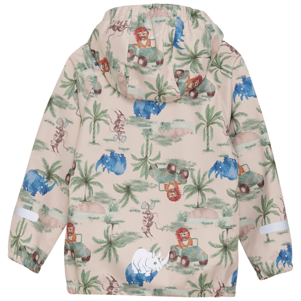 Mønstret Softshell Jakke Dress Blues