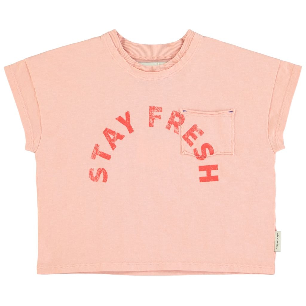 T-Shirt With Print Light Pink
