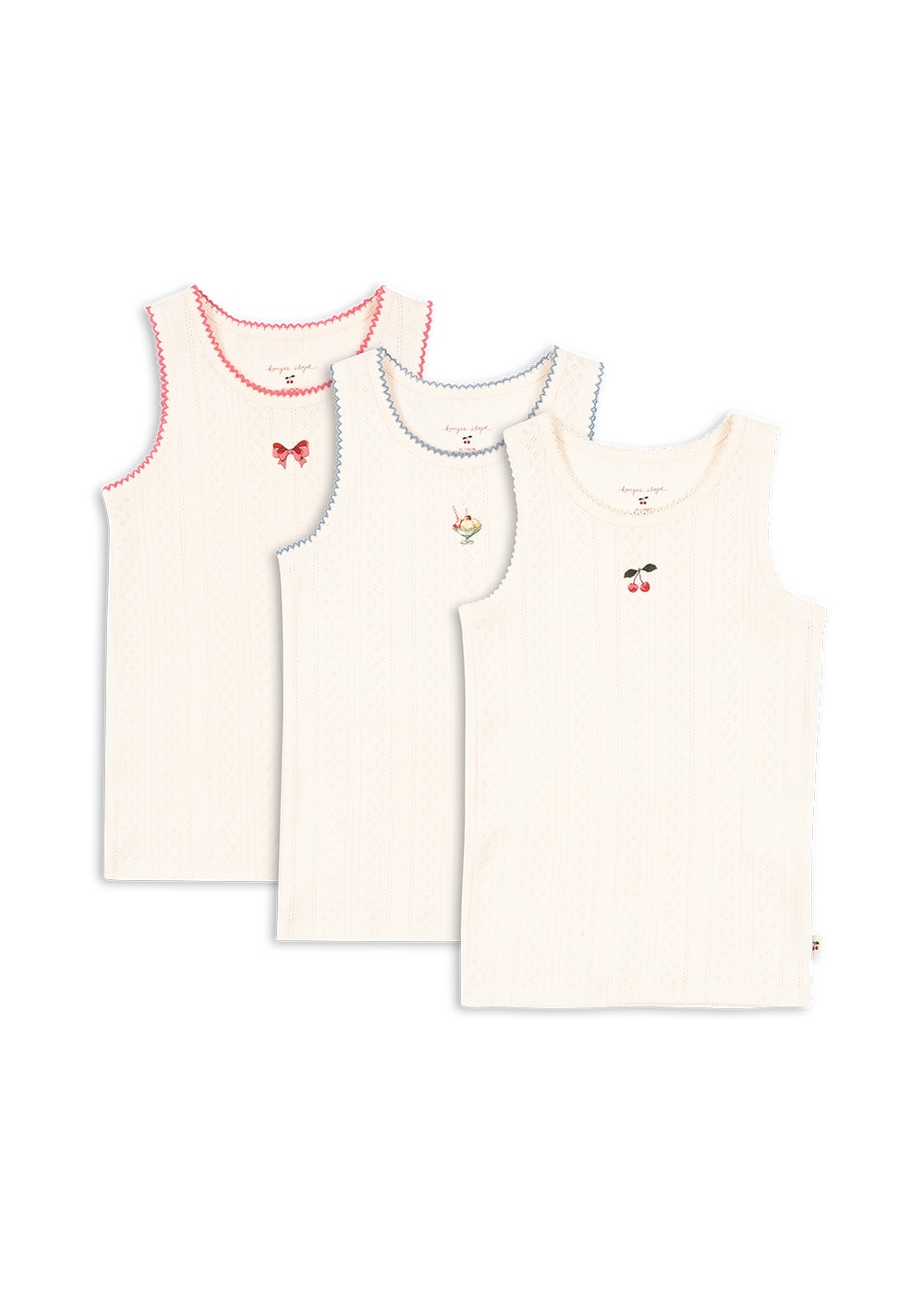 GOTS Minna 3-pack Linnen Antique White 