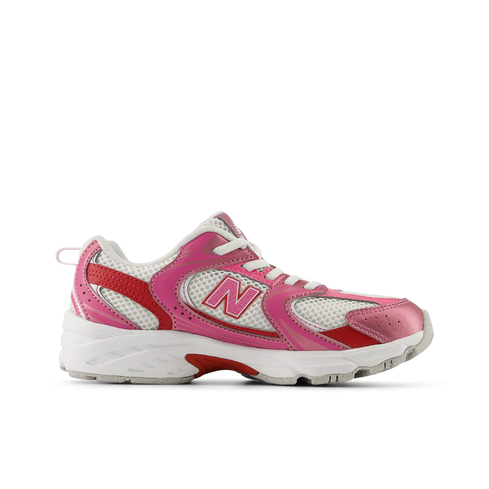 New Balance 530 Kids Bungee Lace Pink Satin