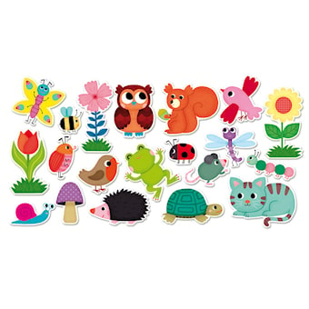 21 Stk. Magneter Garden