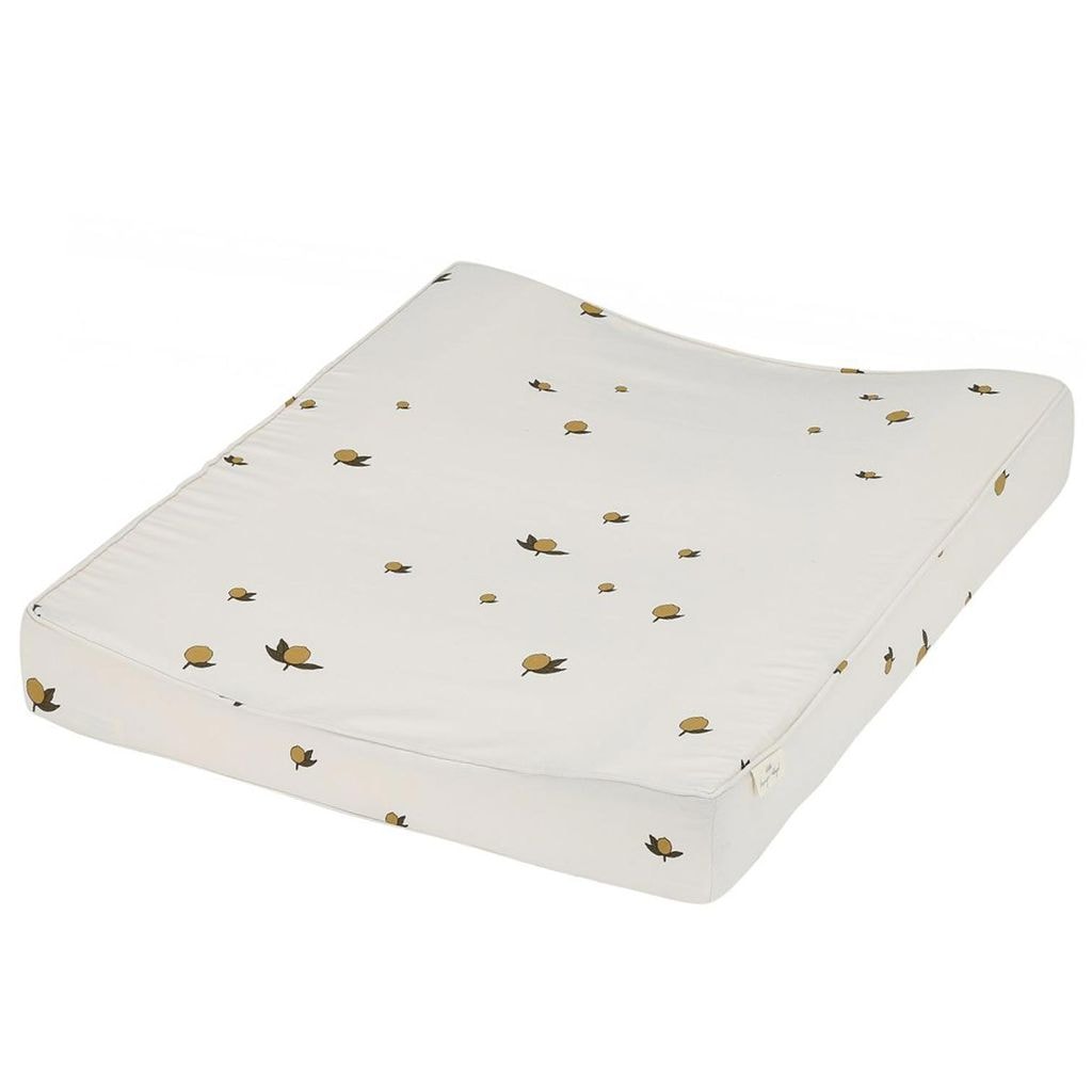 Changing Pad With Lemon Print Cream