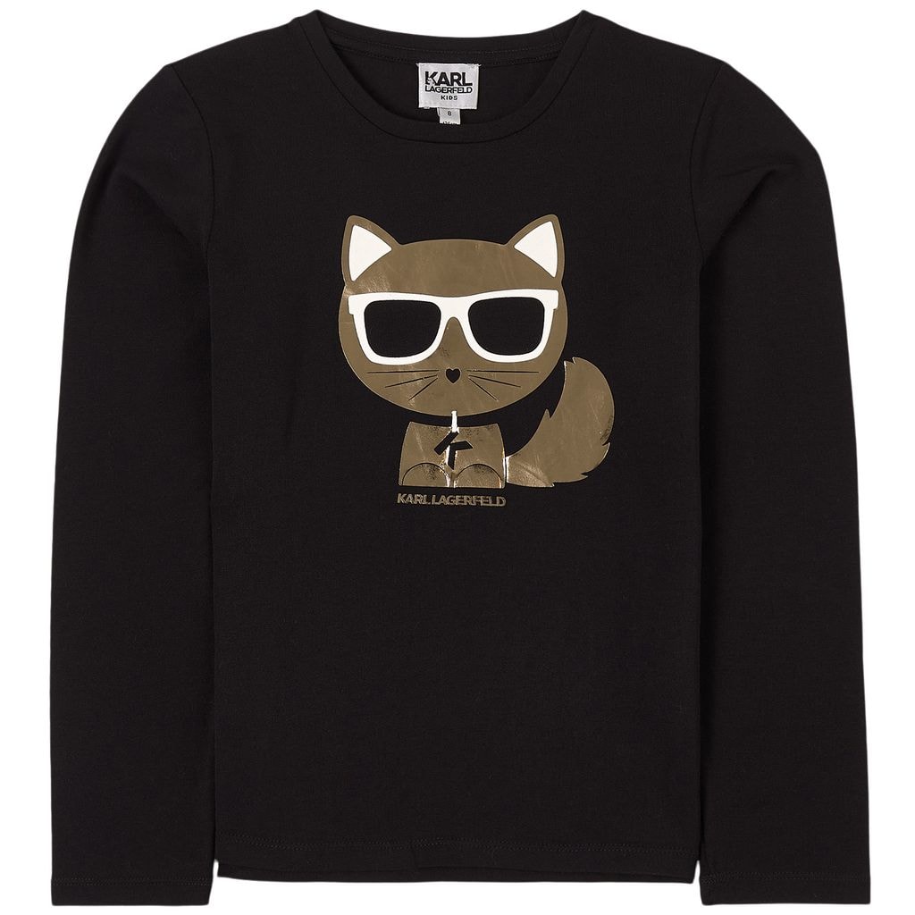 Choupette Print Tröja Svart