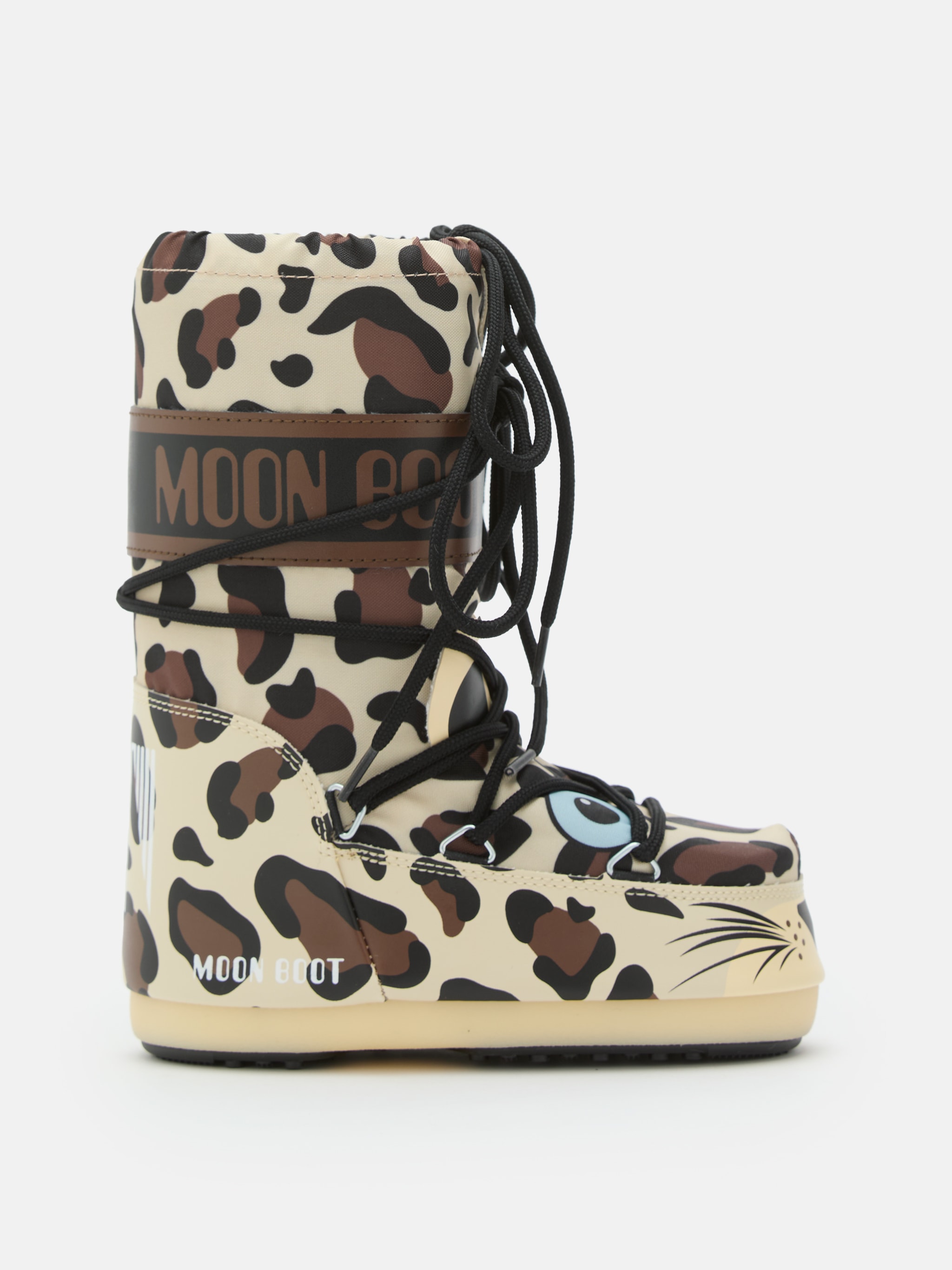 Mb Icon Animal Snow Boots Leopard 