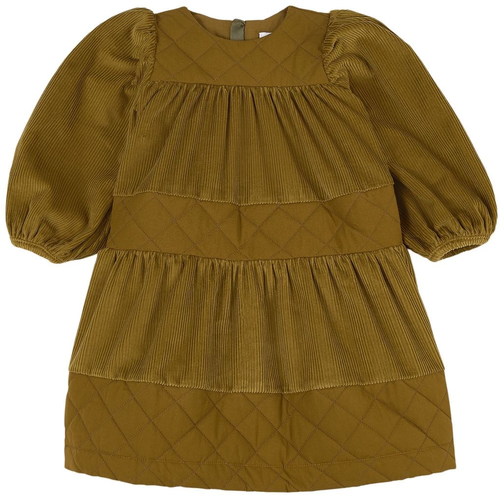 Corduroy Dress Kiwi Fuzz