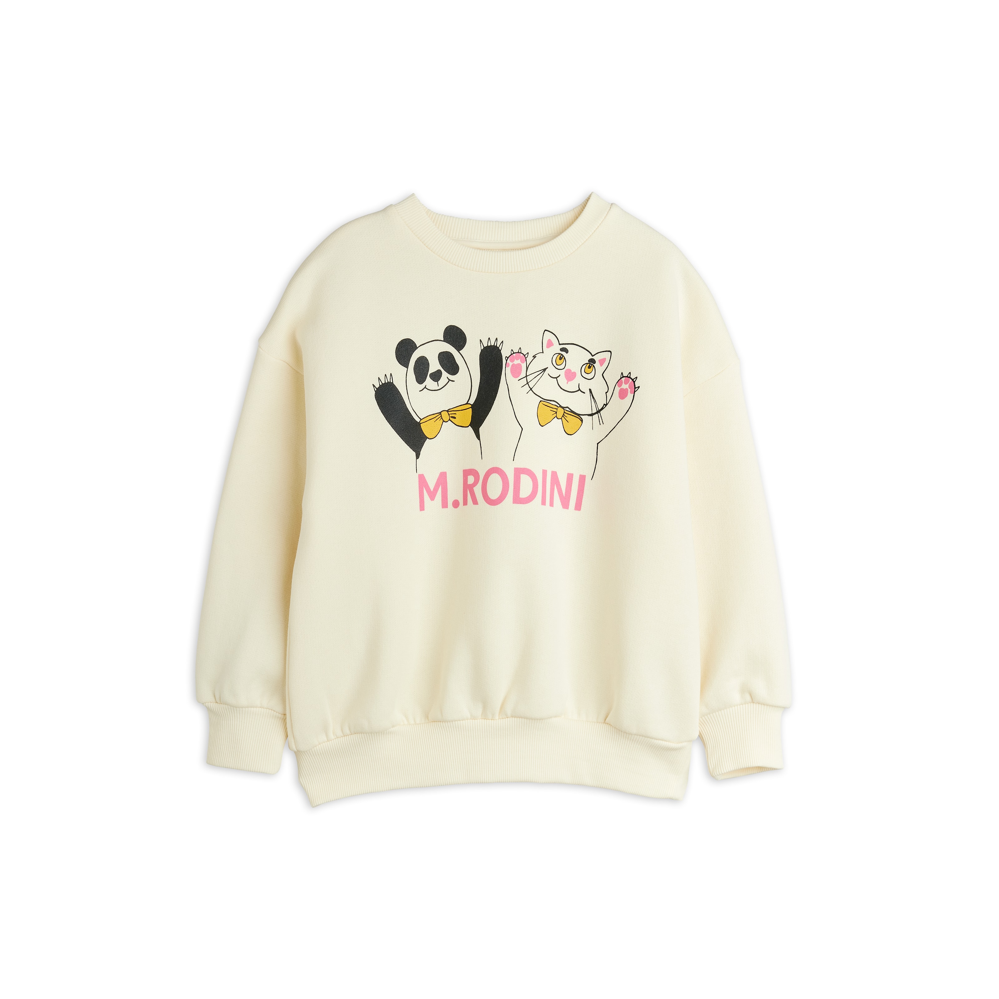 GOTS Panda & Cat Sweatshirt