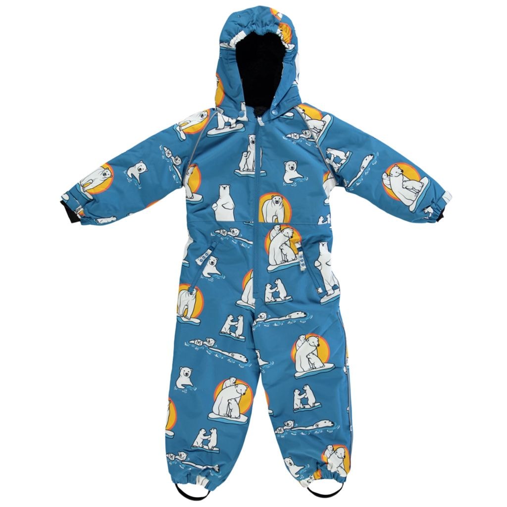 Talvihaalari Polar Bears Solid Blue