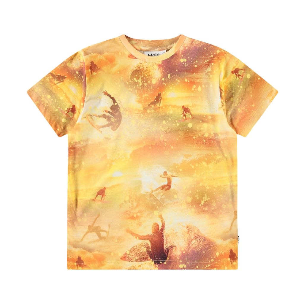 Riley Short Sleeve T-Shirt Golden Surfers