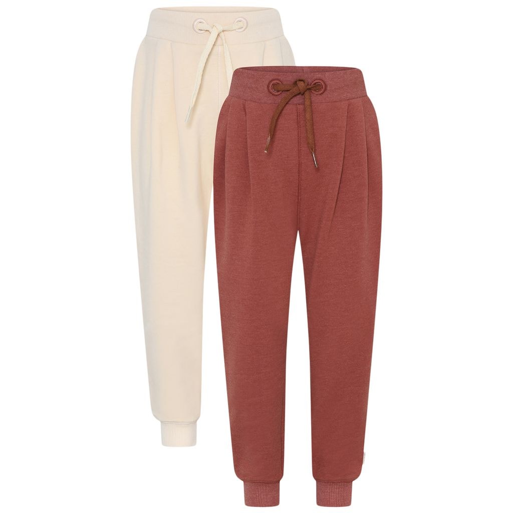 Basic 2-pak Sweatpants Mahogany