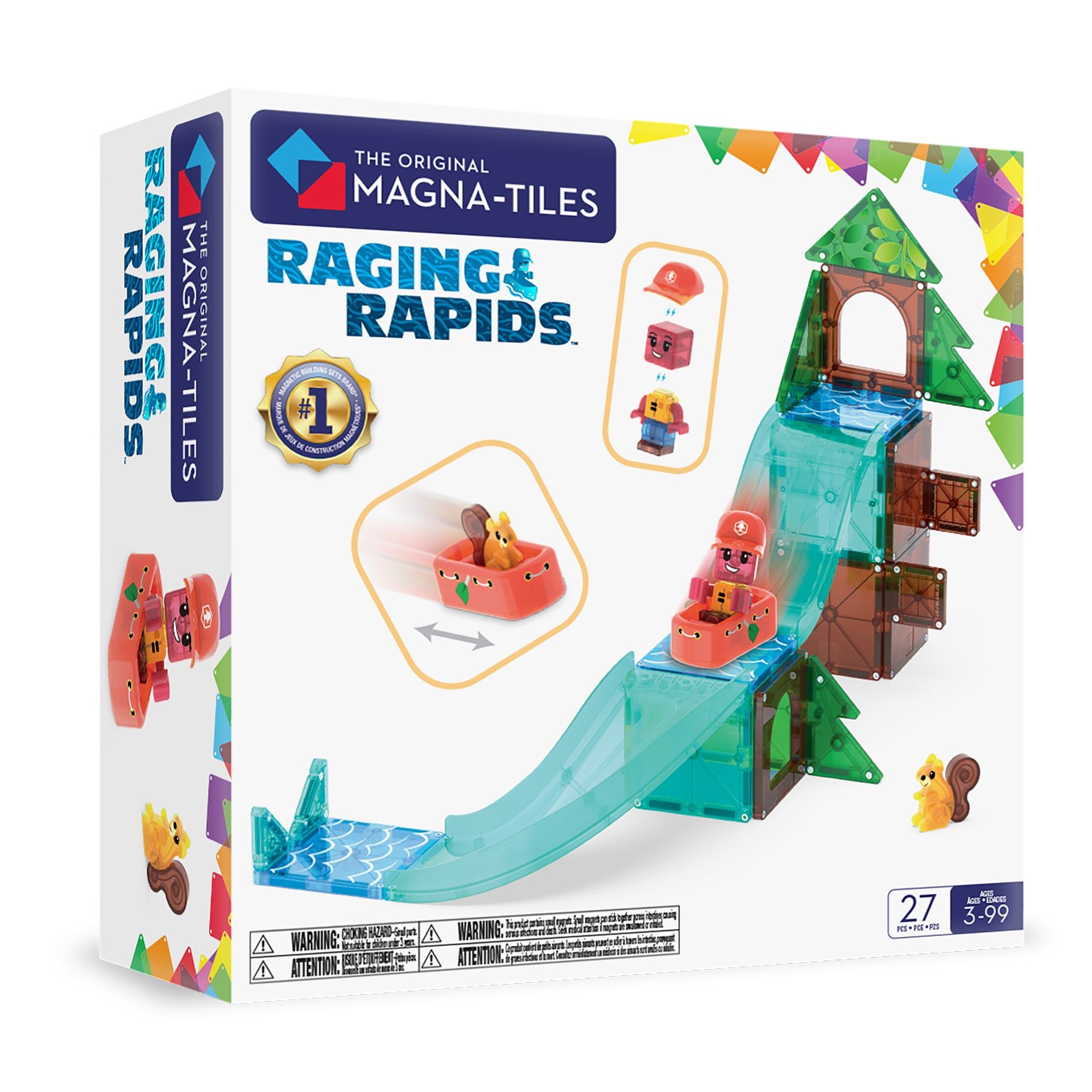 Magna-Tiles 27 Stk. Raging Rapids