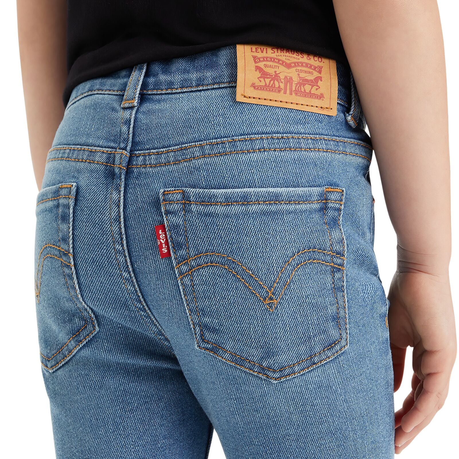 726 High Rise Flare Jeans Clean Getaway