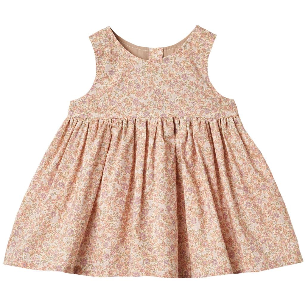 Sienna Pinafore-kjole Lilac Flowers