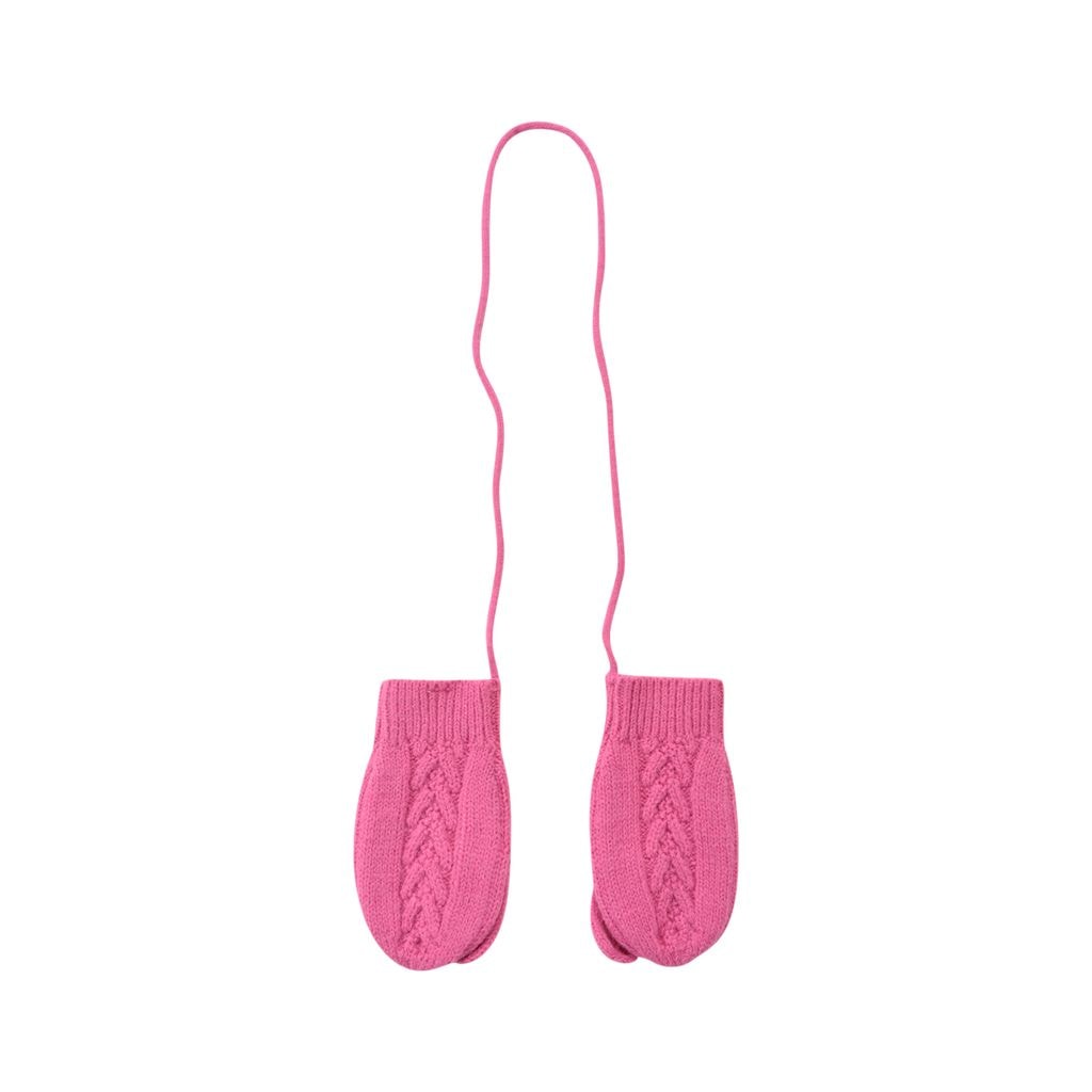 Ania Baby Mittens Candy Pink