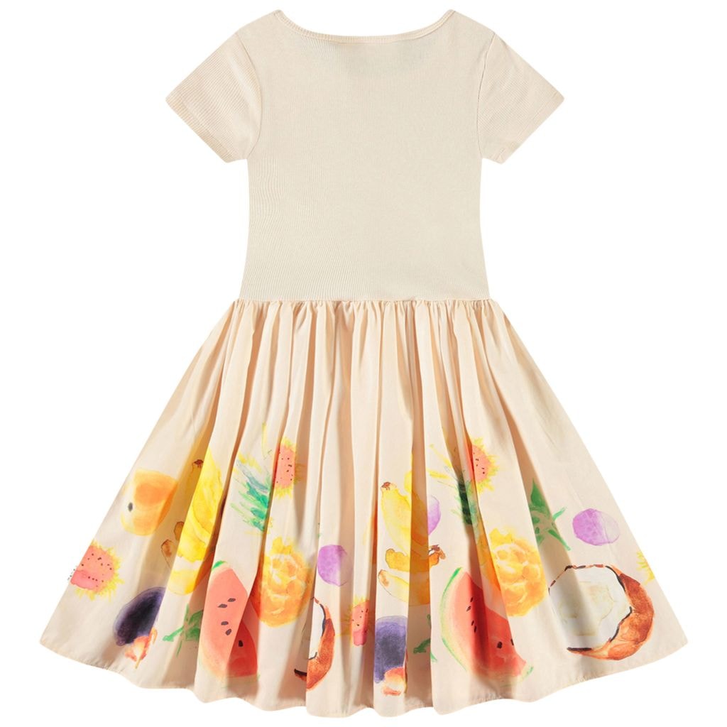 Cissa Short-Sleeved Dress Dancing Fruits