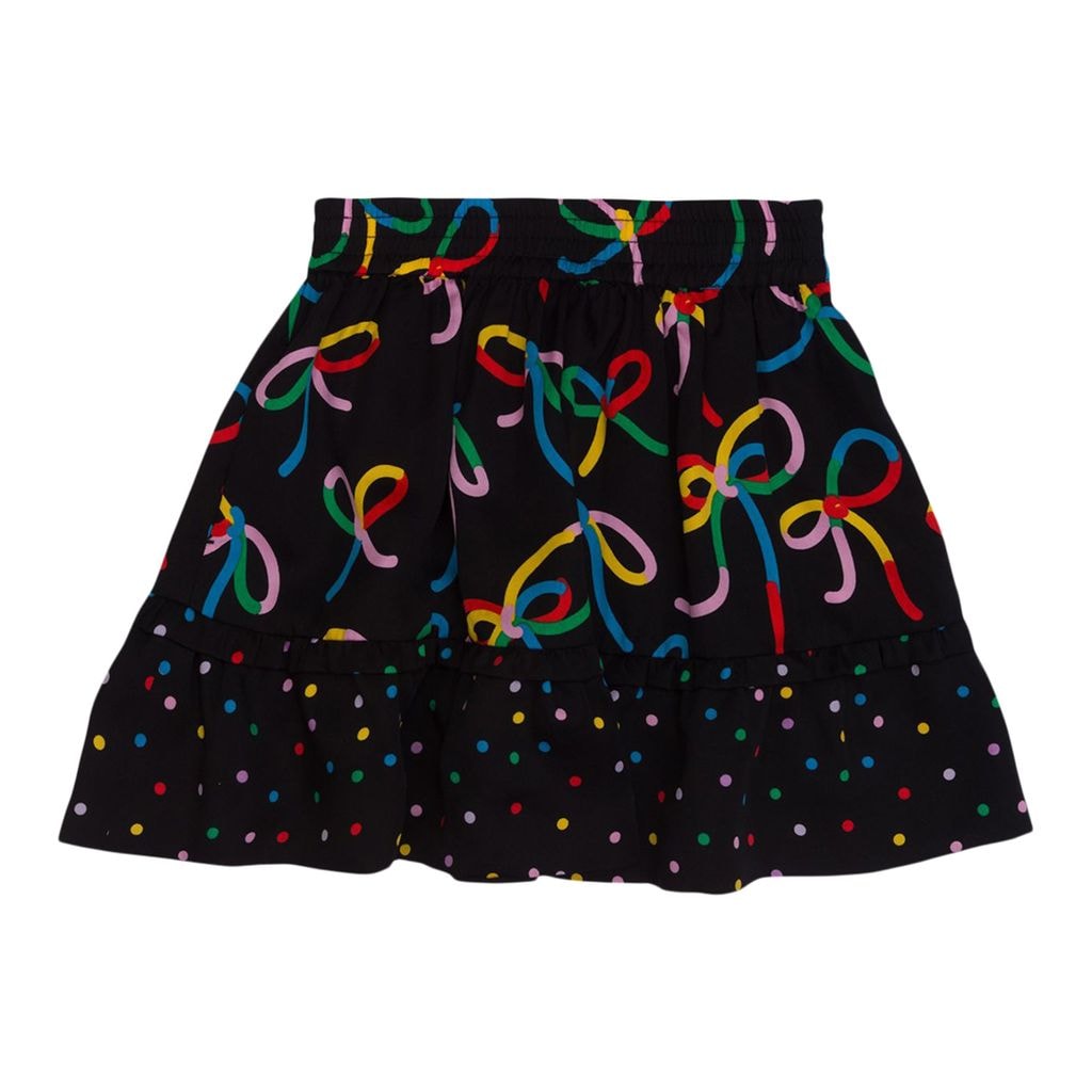 Printed Skirt Black
