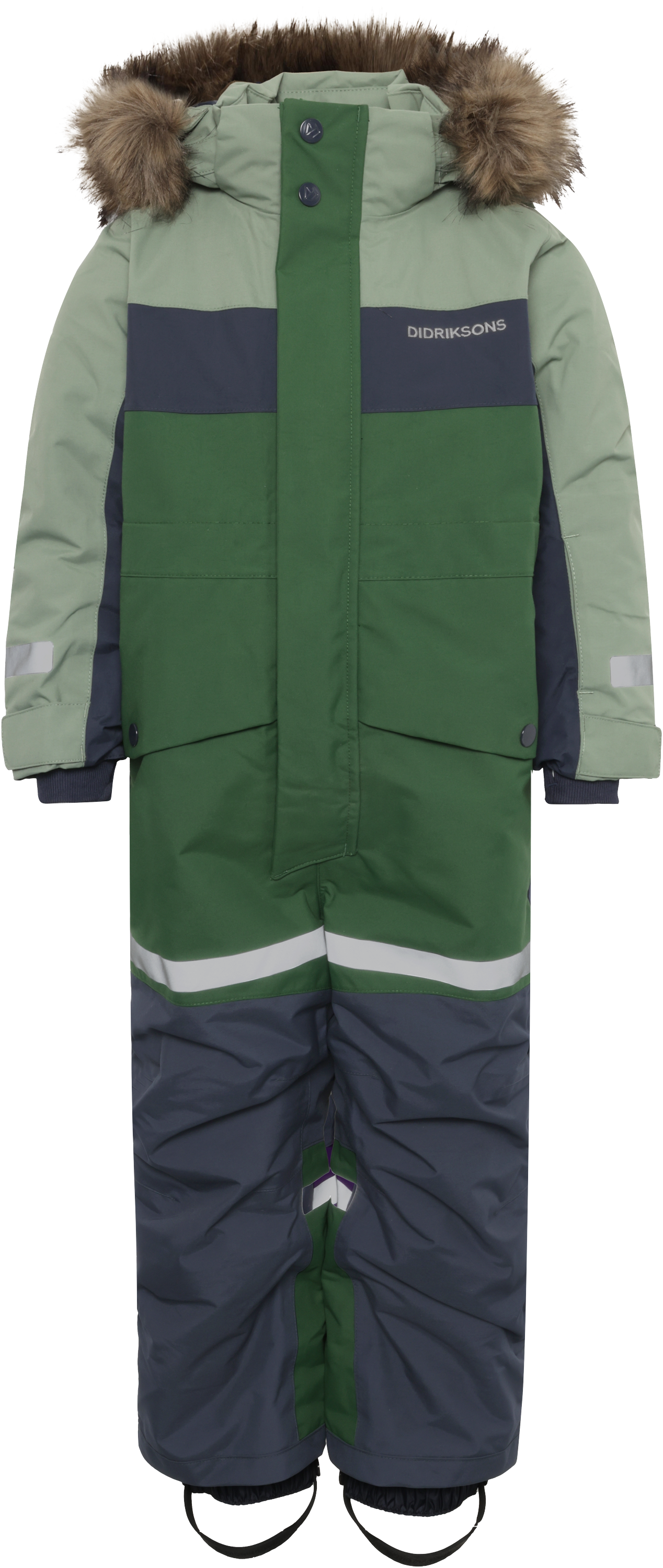 Bjärven Kids 4 Vinteroverall Light Moss