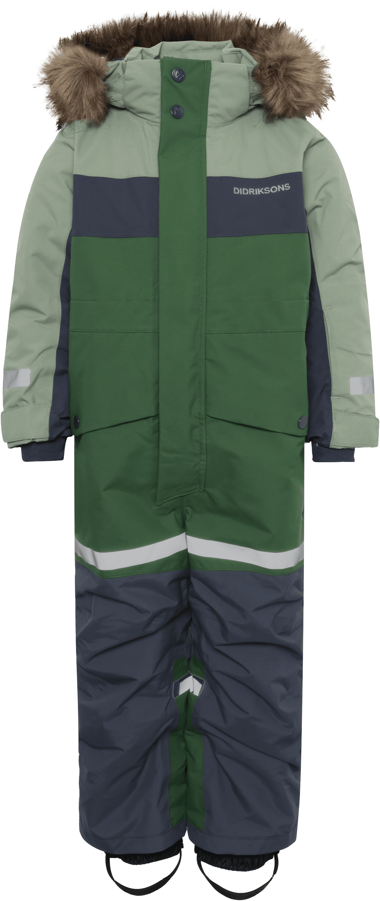 Bjärven Kids 4 Winter Overall Light Moss