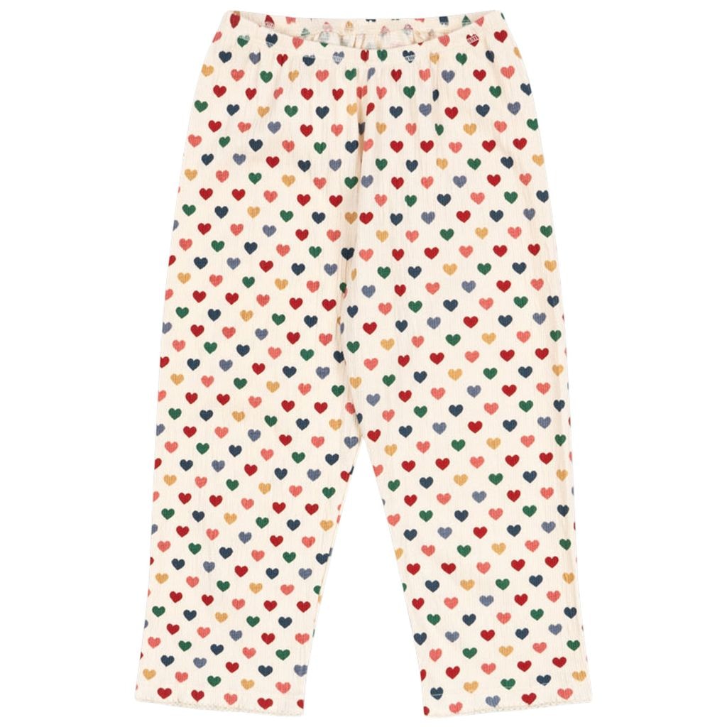 Chleo 바지 Coeur Coloré