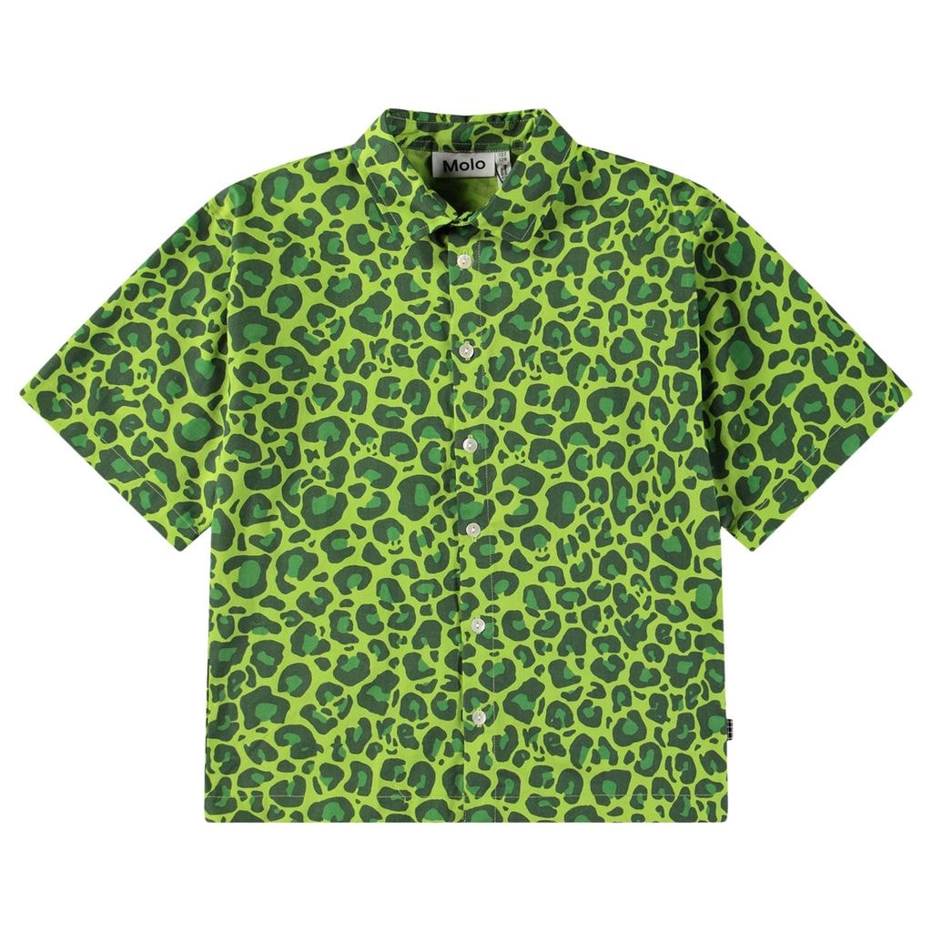 Richie Long Sleeve Shirt Jaguar_green