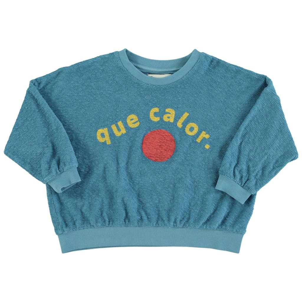 Sweatshirt With Print Blue