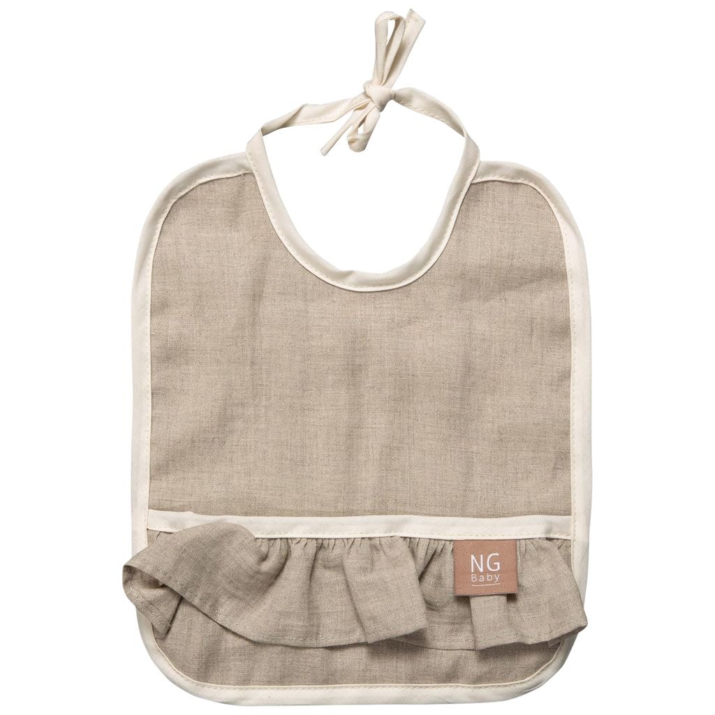 Rypytetyt Bib Linen Natural