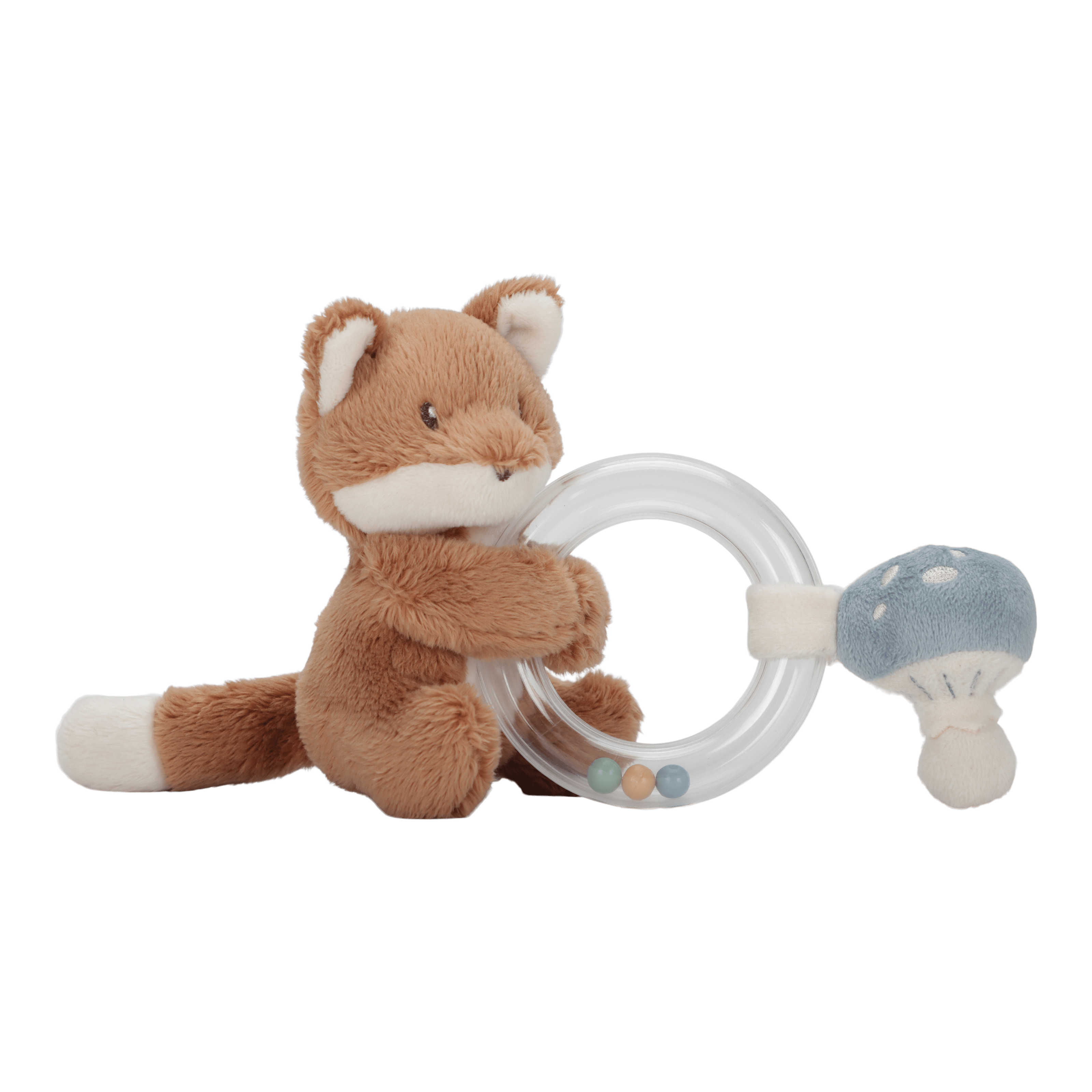 Forest Friends Ring Rattle Blue 