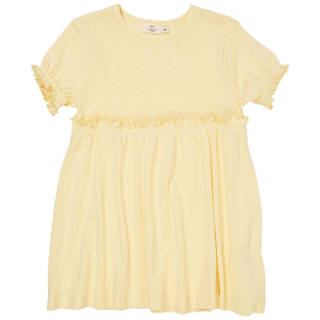 Summer Pointelle Mekko Light Yellow