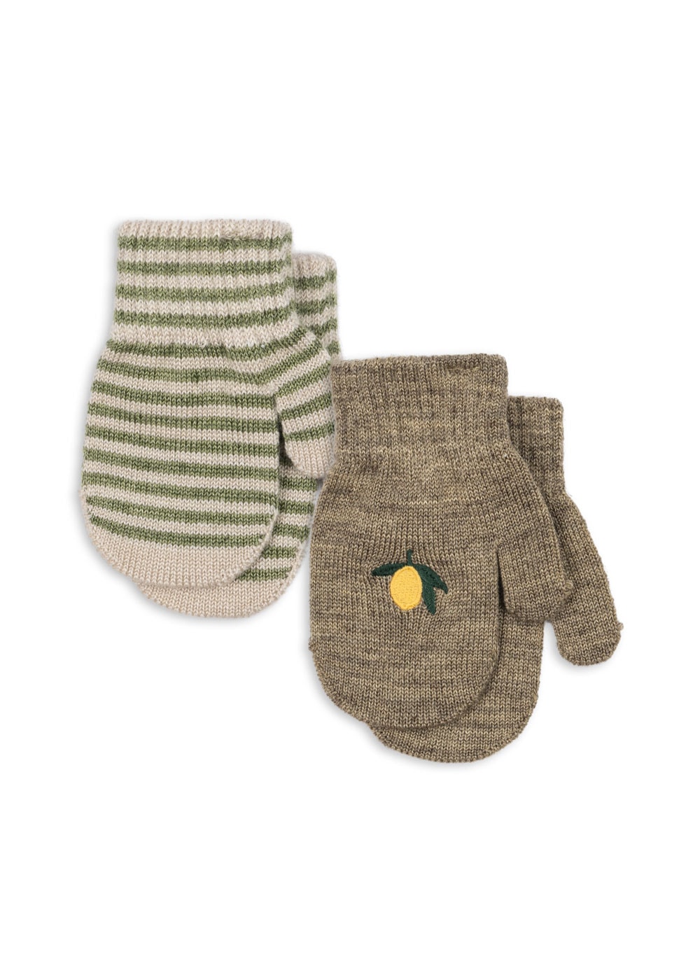 2 Pack Filla Mittens Lemon Stripe