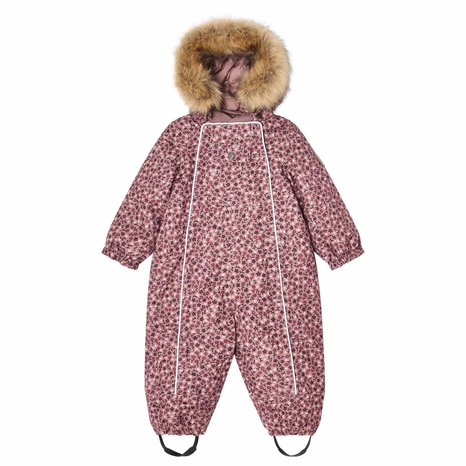 Val D'Isere Winter Coverall Lilac Flower