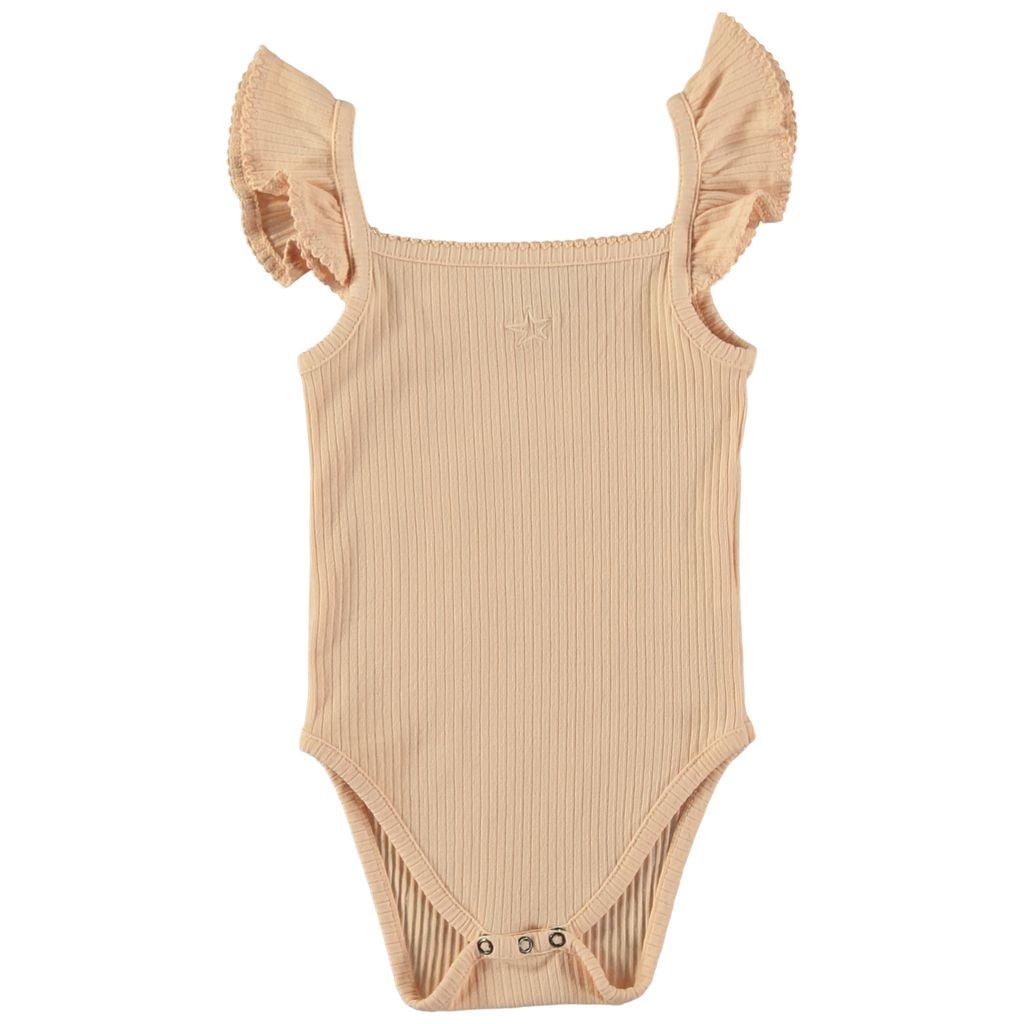Ribbed Baby Body Pink