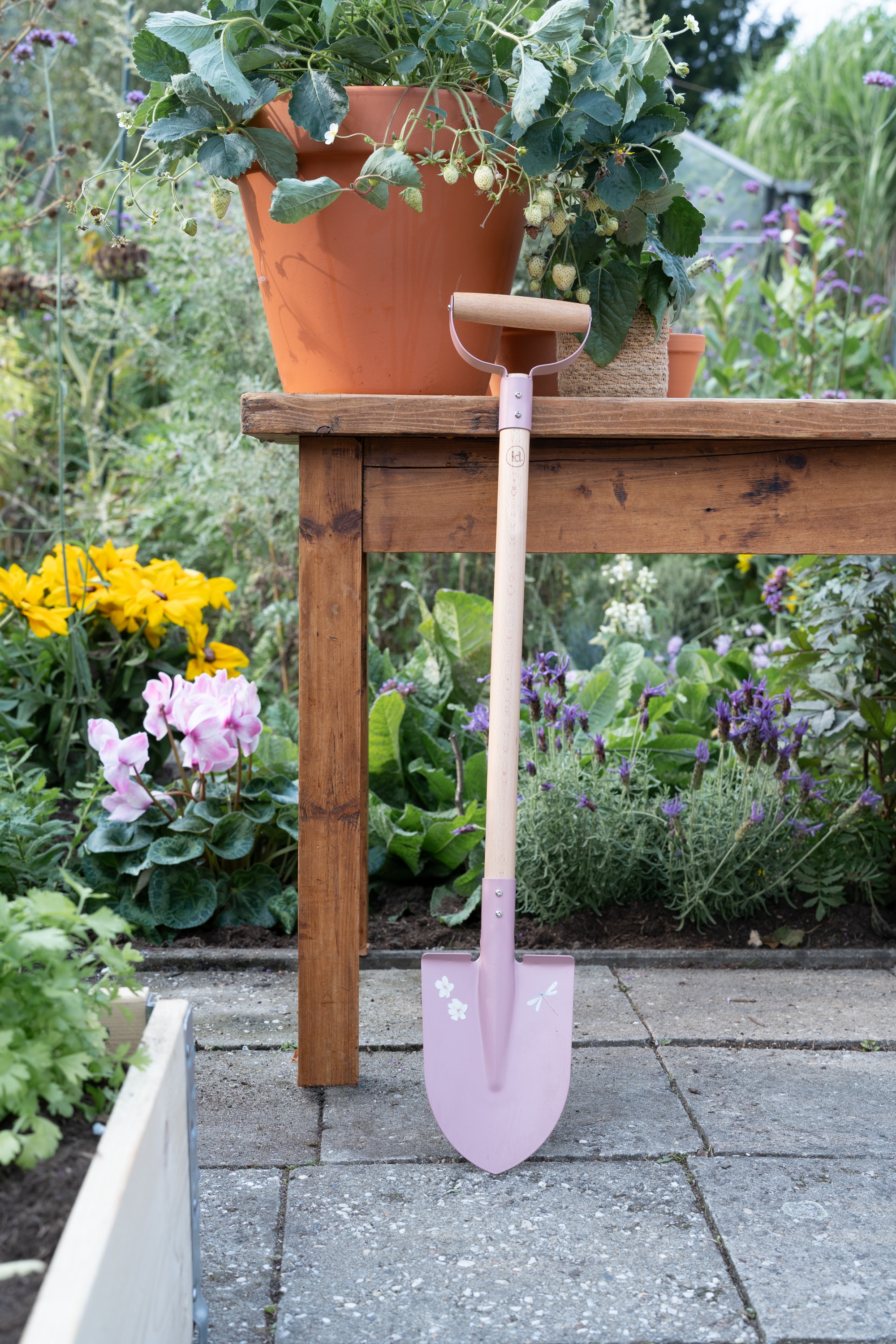 Fairy Garden Spade Pink