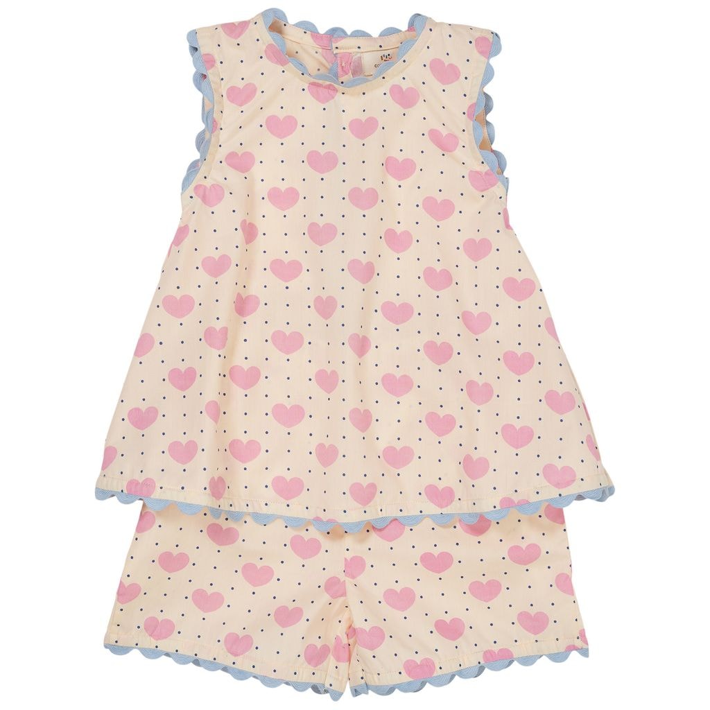 Heart & Dots 의류 세트 Heart Aop