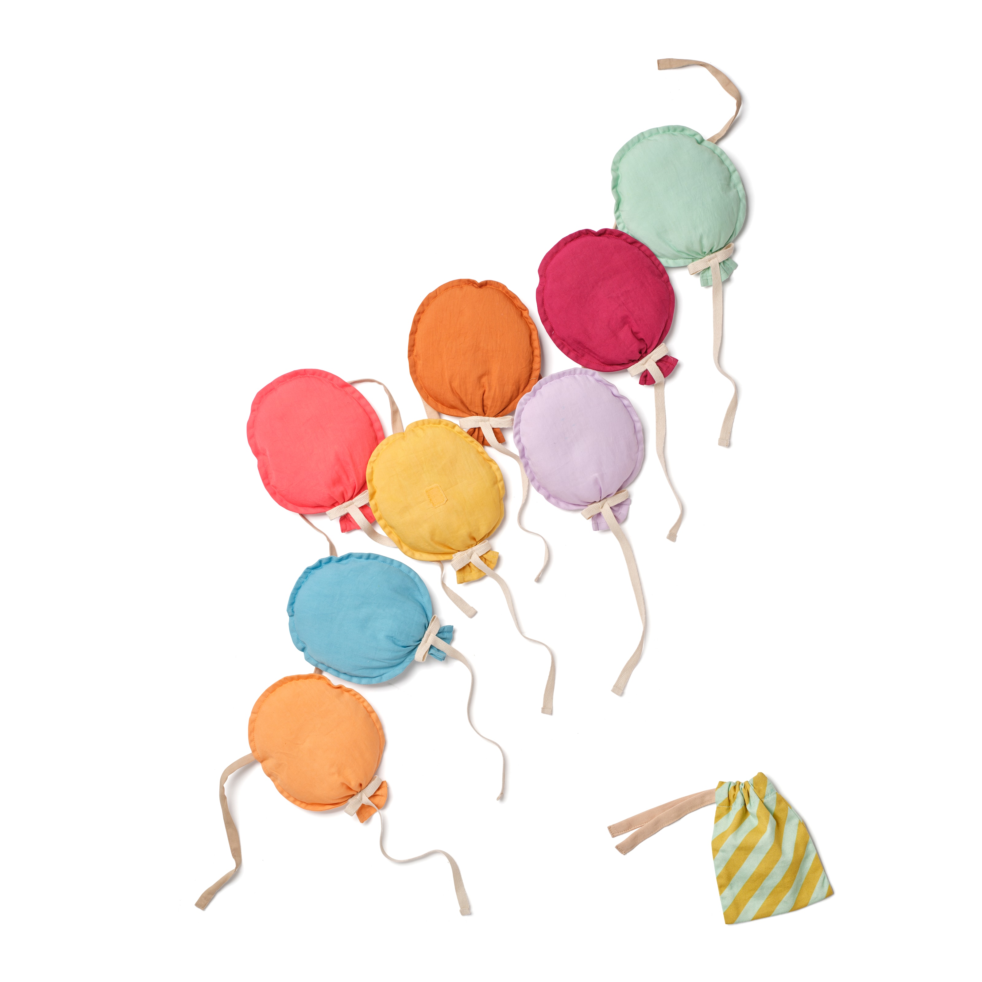 Ballong Med Bursdagsgirlander Multi