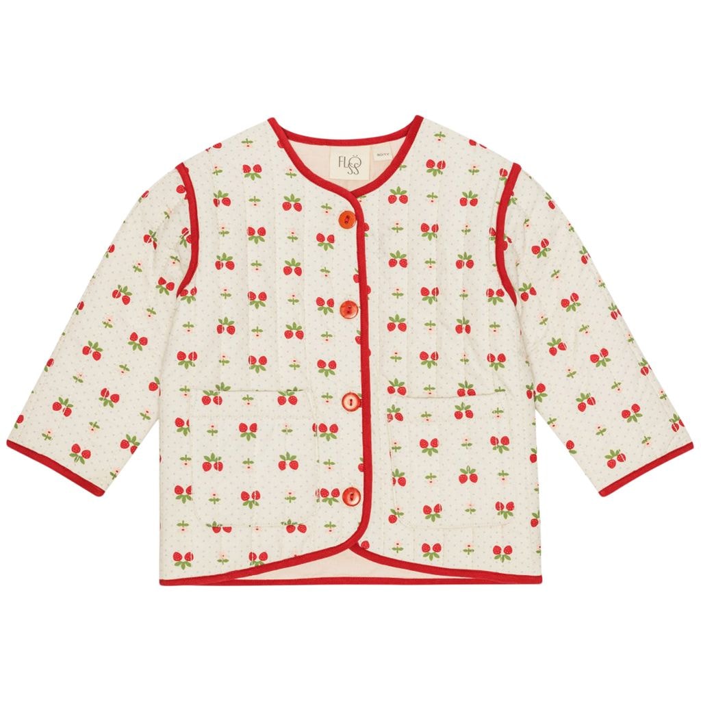 Sofia Jacke Soft White Berry