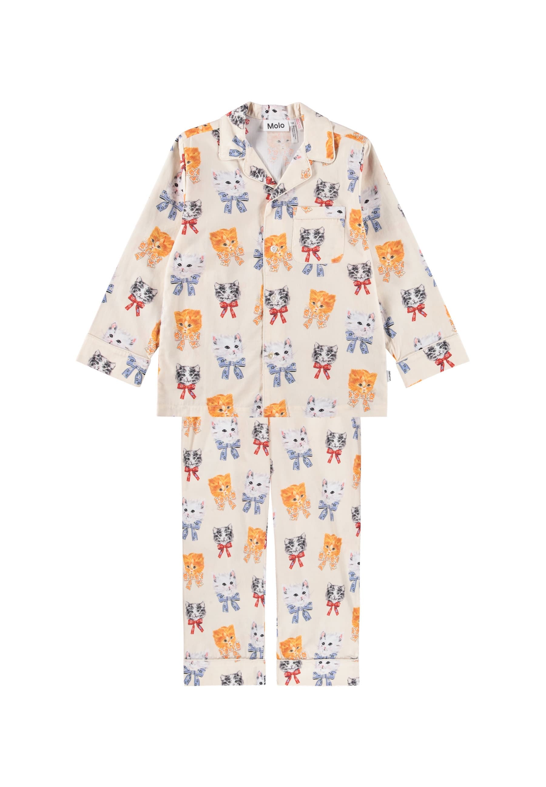 GOTS Lex Pyjamas Retro Kittens
