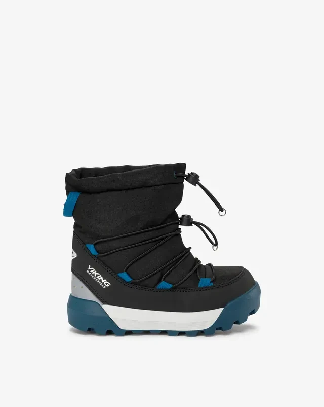 Spaceship Warm SC WP Talvisaappaat Black Dark Blue